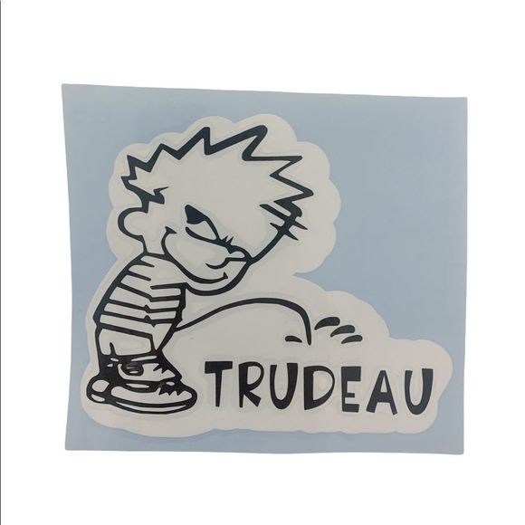 Funny Bumper Stick Kenny & Trudeau - Picture 2 of 2